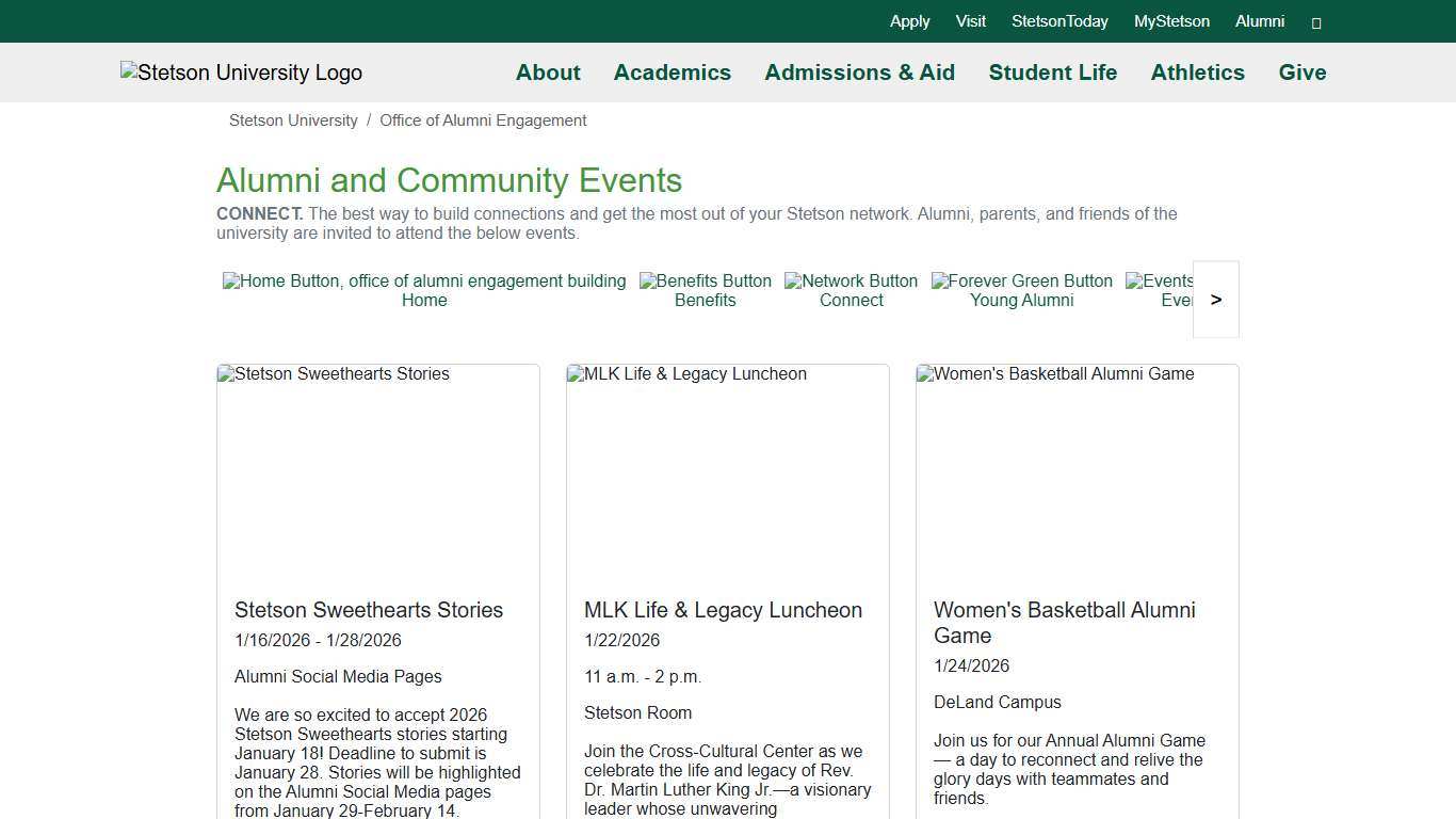 Alumni Events - Stetson University