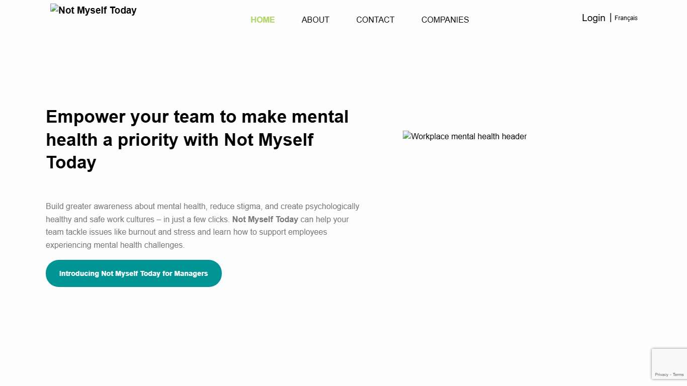 Not Myself Today - Home